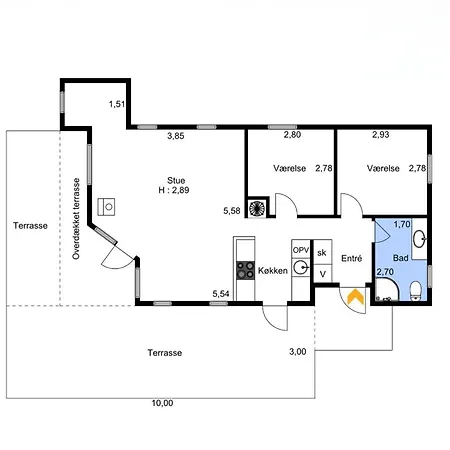 Holiday home Charming House In The Heart Of Westzealand *